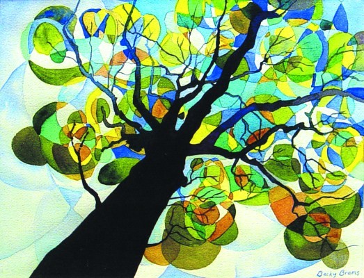 Tree Abstract Painting